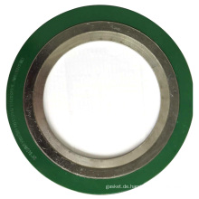 Kostenlose Probe ASME B16.20 Spiralwunddichtung 400 mm Edelstahl Graphitfüller Spiralwunddichtung